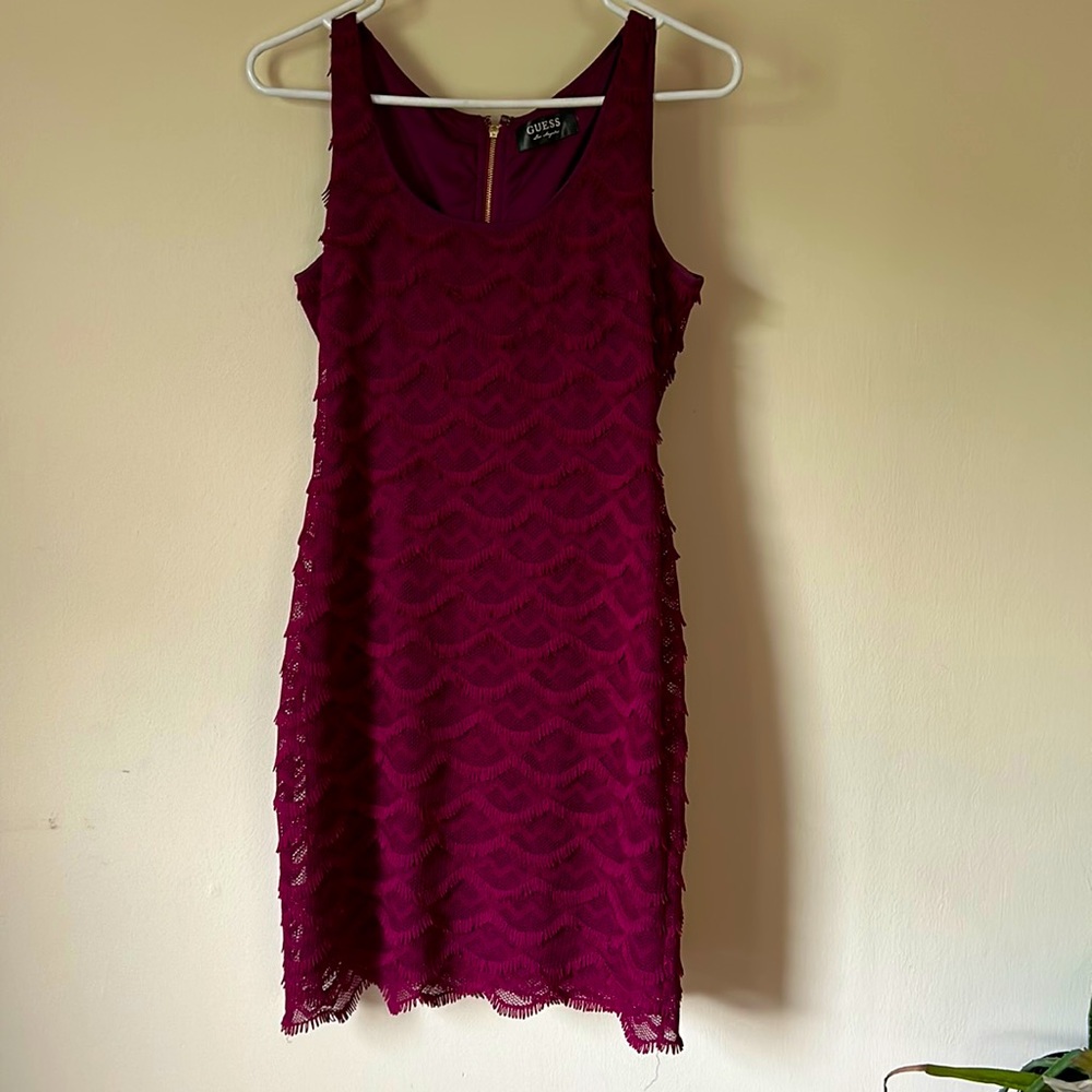 Guess exposed zipper dress